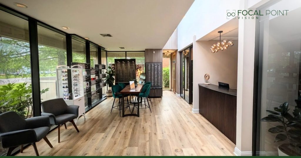 Focal Point Vision optical showroom in Fairhope AL