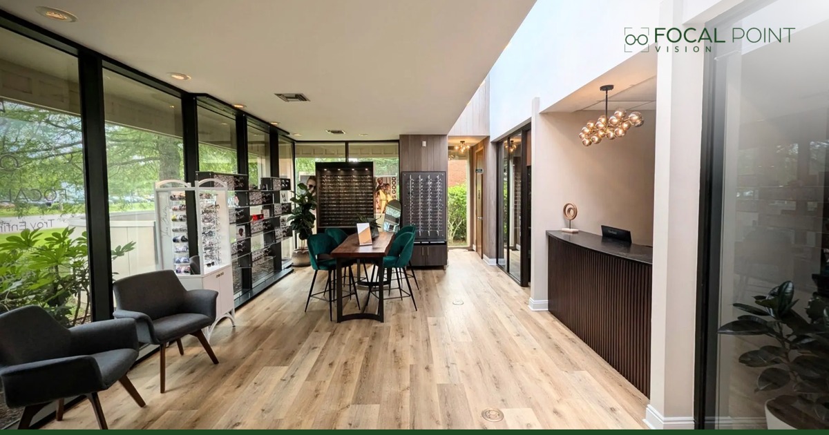 Focal Point Vision optical showroom in Fairhope AL